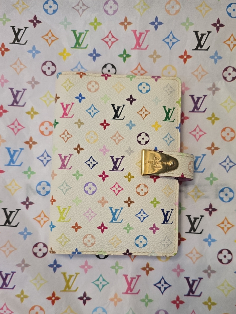 Louis Vuitton Takashi Murakami Multicolore Monogram 2010 Agenda